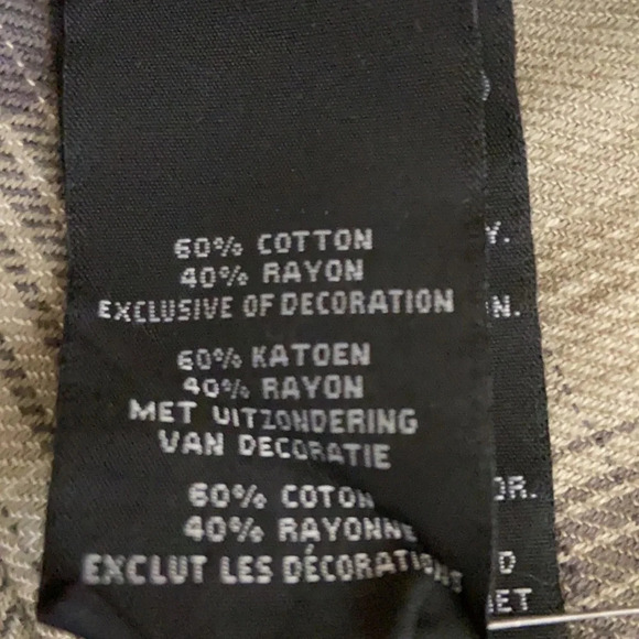 Genuine Harley Davidson Embroidered Flannel Shirt - Picture 8 of 9